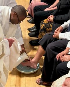 Washing of feet 5